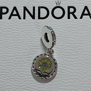 PANDORA STERLING SILVER UK EXCLUSIVE SUNFLOWER 792018C00_E030